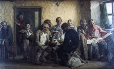 Tea-Drinking in a Tavern, 1874 by Unknown